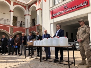 İskenderun’da Günde 3 Bin Maske Üretilecek