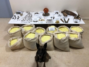 Barış Pınarı Bölgesinde Yüzlerce Kilo Patlayıcı Madde Ele Geçirildi