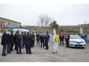 Kırsal Mahalle Araçlarına Dezenfekte
