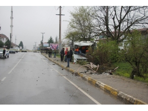 Fabrika Servisi Trafik Kazası Yaptı: 1 Ölü 7 Yaralı