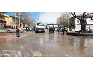 Arguvan’da Dezenfekteye Ağırlık Verildi