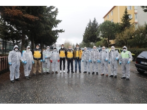 Eyüpsultan’da Dezenfeksiyon Çalışmaları Ara Vermeden Sürdürülüyor