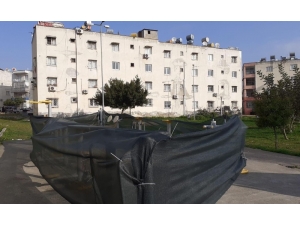 Toroslar’da Park Ve Oyun Alanları Dezenfekte Edilerek Kullanıma Kapatıldı