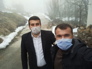 Cami İmamından Evinden Çıkamayan Yaşlılara Destek Hizmeti