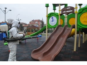 Akşehir Dezenfekte Ediliyor