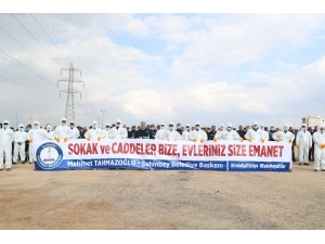 Şahinbey’den Dezenfekte Personeline İkramiye