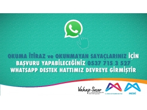 Mersin’de Okunamayan Su Sayaçları İçin Whatsapp Kolaylığı