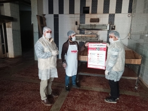 Ağrı’da Fırınlarda Koronavirüs Denetimleri Gerçekleştirildi