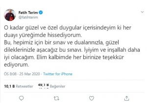 Fatih Terim: "İyiyim Ve İnşallah Daha İyi Olacağım"