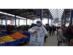 Bu Da “Mobil Dezenfektan” Uygulaması