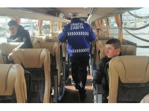 Otobüslerde Yolcu Denetimi