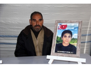 Hdp Önündeki Ailelerin Evlat Nöbeti 206’ncı Gününde