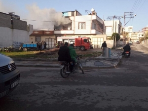Kilis’te İkamet Yangını