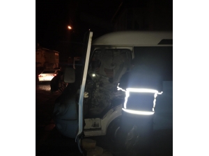 Keşan’da Gece Yarısı Korkutan Araç Yangını