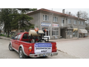 Mustafakemalpaşa’da Kırsal Mahalleler Dezenfekte Ediliyor