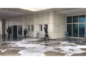 Erciş’te Dezenfekte Seferberliği