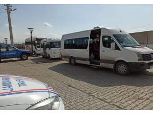 Jandarmadan Korena Virüs Denetimi