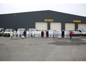 Çayırova’da 24 Saat Dezenfekte