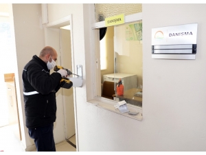 Mudanya’da Kamu Kurumlarına Belediyeden Hijyen Desteği