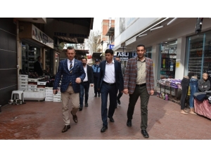 Başkan Özcan’dan Çarşı Bölgesinde Sıkı Denetim