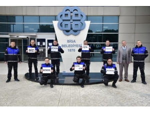 Biga Belediyesi’nden ‘Evde Kal’ Mesajı