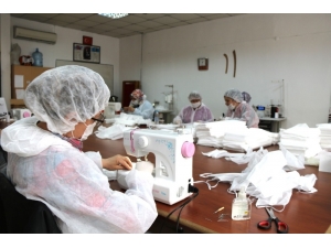 Belediye Atölye Kurdu, Tüm Şehre Maske Dağıtacak