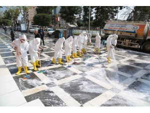 Haliliye’de Dezenfekte Çalışmaları