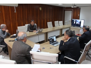 Fırat Üniversitesinde Telekonferanslı Toplantı