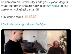 Ak Partili Vekilden “Evindekal” Şarkısına Destek