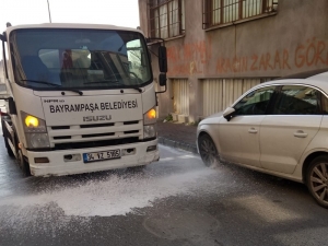 Bayrampaşa’da Korona Virüs Temizliği