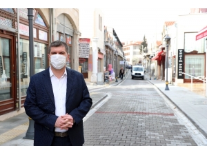 Burdur’da Sokaklar Dezenfekte Edildi