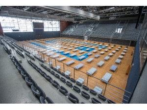 Hırvatistan, Basketbol Sahasını Geçici Hastaneye Geçirdi