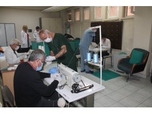 Diyarbakır’da Bir Hastane Daha Kendi Maskesini Üretmeye Başladı