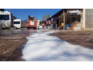 Bayırköy’de Tüm Sokaklar Dezenfekte Edildi