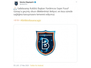 Başakşehir’den Yusuf Günay’a ’Geçmiş Olsun’ Mesajı