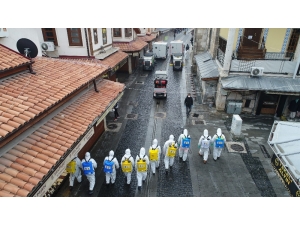Konya Büyükşehirden Dezenfeksiyon Seferberliği