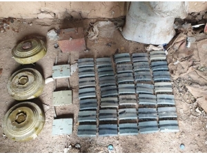 Barış Pınarı Bölgesinde Mayın Ve Patlayıcılar İmha Edildi