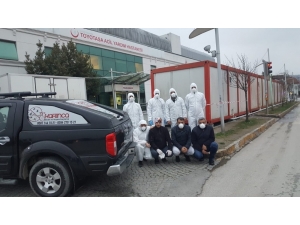 Karantina Hastanesi Dezenfekte Edildi