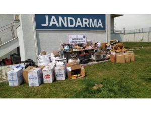 Kaçak Sigara Üretim Yerine Jandarma Baskını: 1 Gözaltı