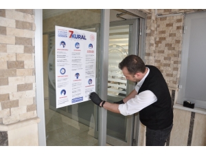 Afyonkarahisar Osb’de Korona Virüse Karşı Farkındalık Çalışması