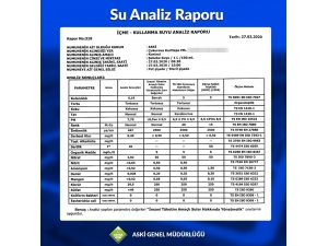 Aski Analiz Sonucunu Açıkladı: "Adanalılar Çatalan İçme Suyunu Gönül Rahatlığıyla İçebilir"