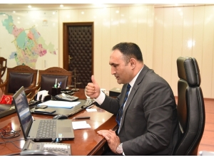 Belediye Başkanı, Basın Toplantısını ’Videokonferans’ Yöntemiyle Yaptı