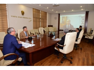 Vali Deniz, Kaymakamlarla Video Konferansla Görüştü