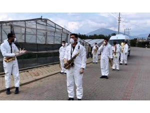 Bando Takımından Vatandaşlara Moral Konseri