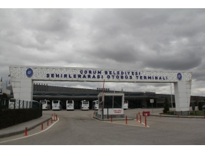 Çorum’da Şehirlerarası Terminal Sessizliğe Gömüldü
