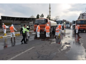 Bağlar Belediyesinden Dezenfekte Rekoru