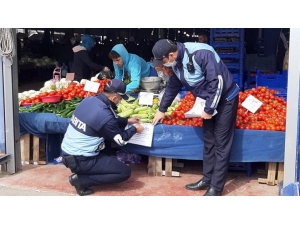 Çorlu’da Yaş Sebze Ve Meyveleri Seçerek Almak Yasaklandı