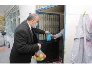 İhtiyaçlar Başkandan Adrese Teslim