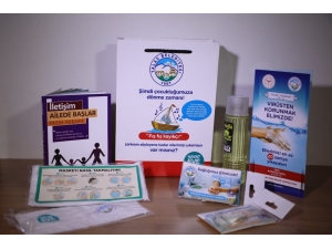 Talas’ta Vatandaşlara Hijyen Çantası