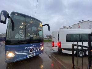 Yurt Dışından Gelen 159 Kişi Düzce’de Yurda Yerleştirildi